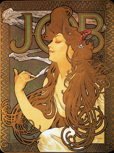 Job by Alphonse Mucha